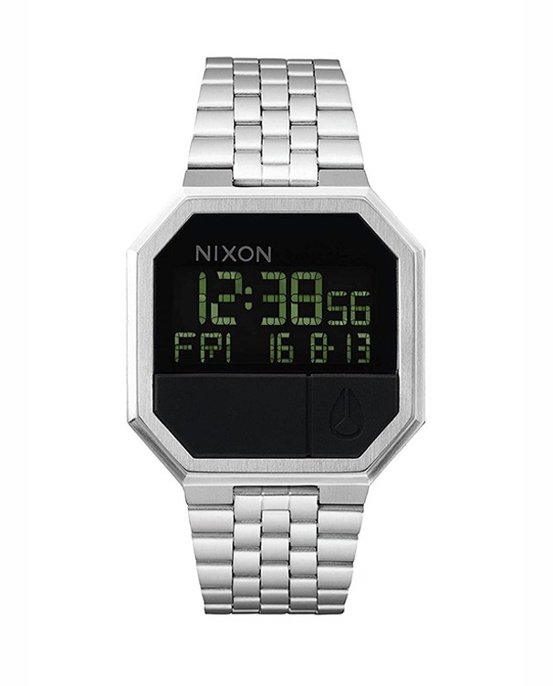 Nixon Re-Run Square Shape Black Dial Men's Watch Model A158-000