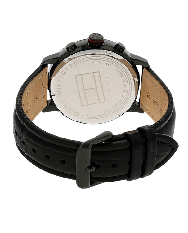 TOMMY HILFIGER ALDEN with Black Dial Men's Watch