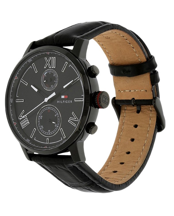 TOMMY HILFIGER ALDEN with Black Dial Men's Watch