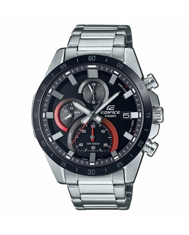 Casio Edifice Classic Chronograph Silver Bracelet Men s Watch