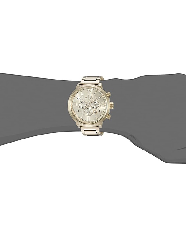 Armani Exchange Urban Chronograph with Golden Bracelet Men's Watch