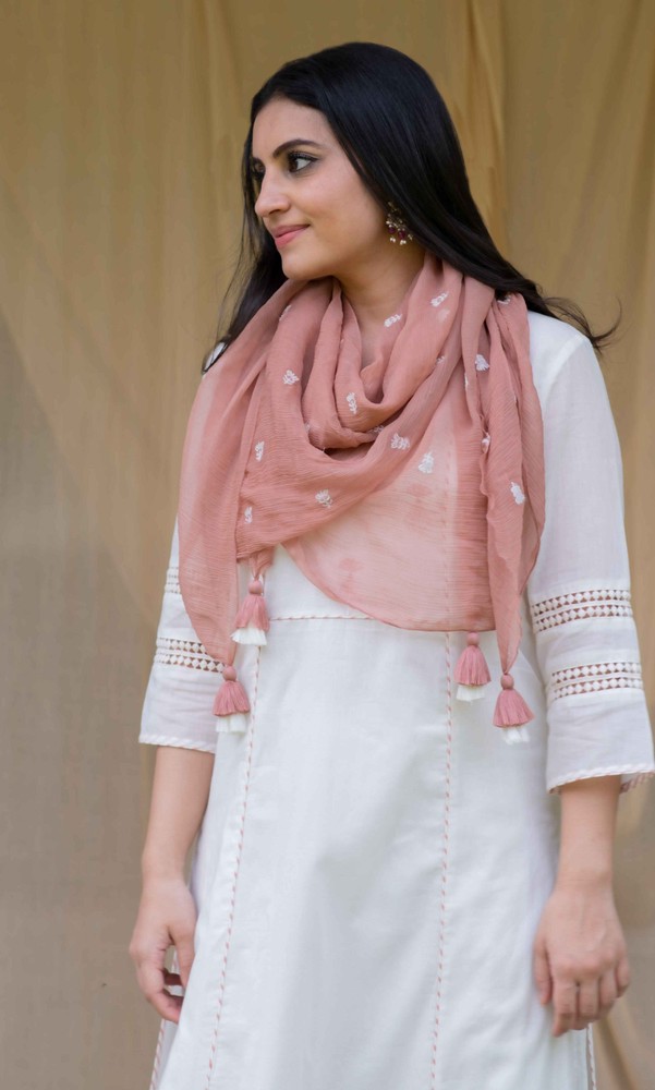 KAPRAAHA ORCHID PINK TUNIC SET