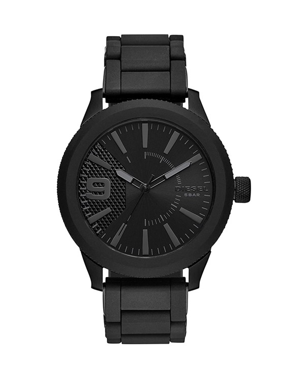 DIESEL Rasp Nsbb Round Analog Black Dial Men's Watch