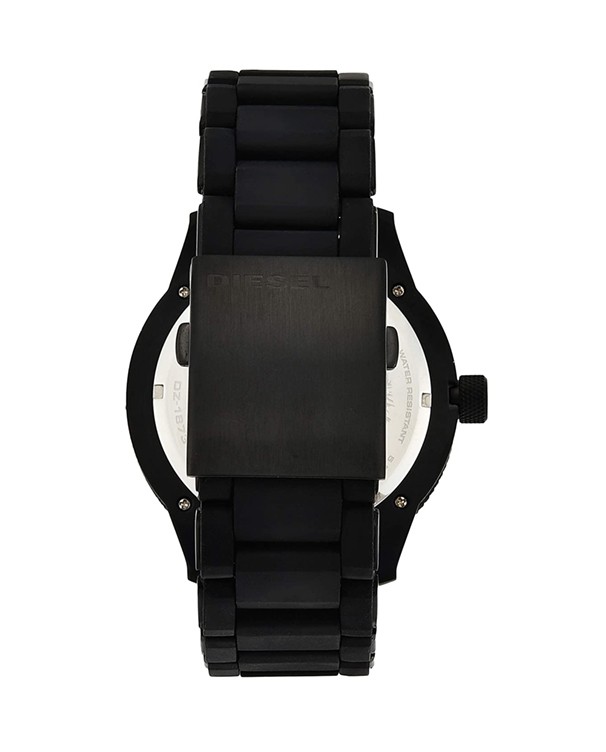 DIESEL Rasp Nsbb Round Analog Black Dial Men's Watch