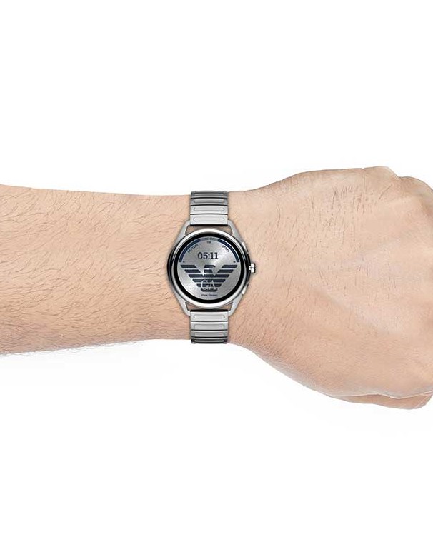 Emporio Armani Connected Matteo with Grey Dial Men's Watch