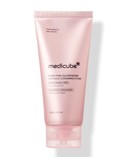 PDRN Pink Glutathione Capsule Cleansing Foam 120g