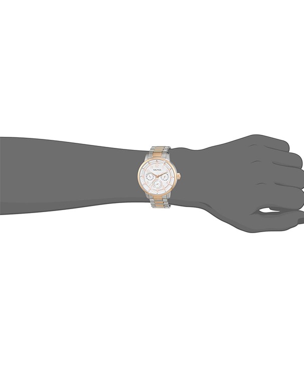 NAUTICA Multifunction with Silver Dial Women's Watch