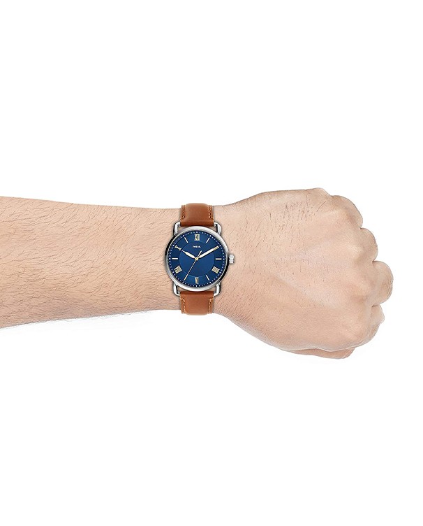 Fossil Copeland Luggage Leather Watch