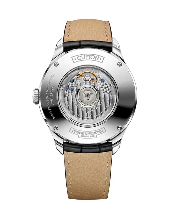 Baume & Mercier Clifton with Blue Dial Men's Watch Model M0 A10316