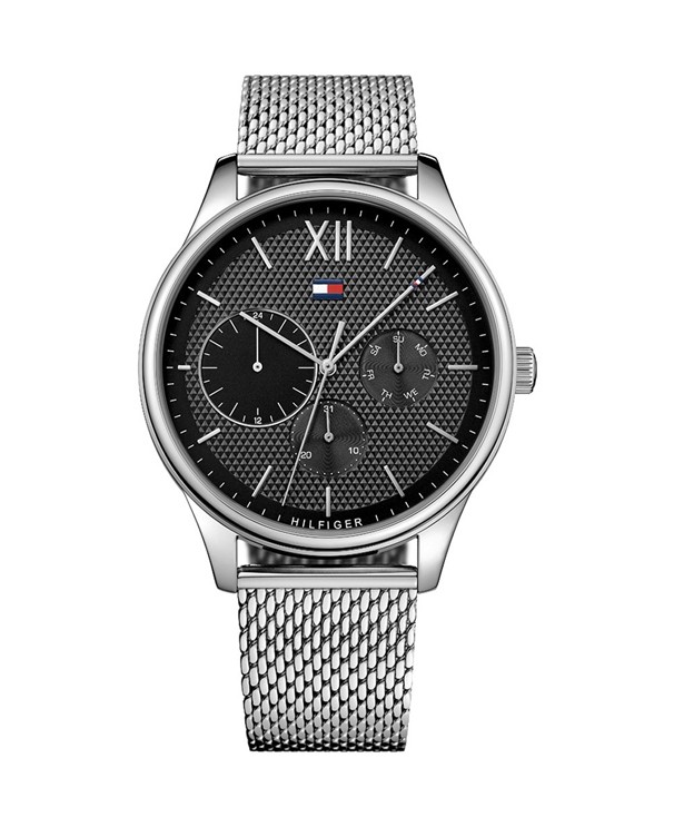 Tommy hilfiger deals damon watch black