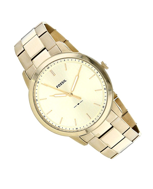 Fossil the Minimalist Gold Dial Men s Watch FS5462 Arktastic