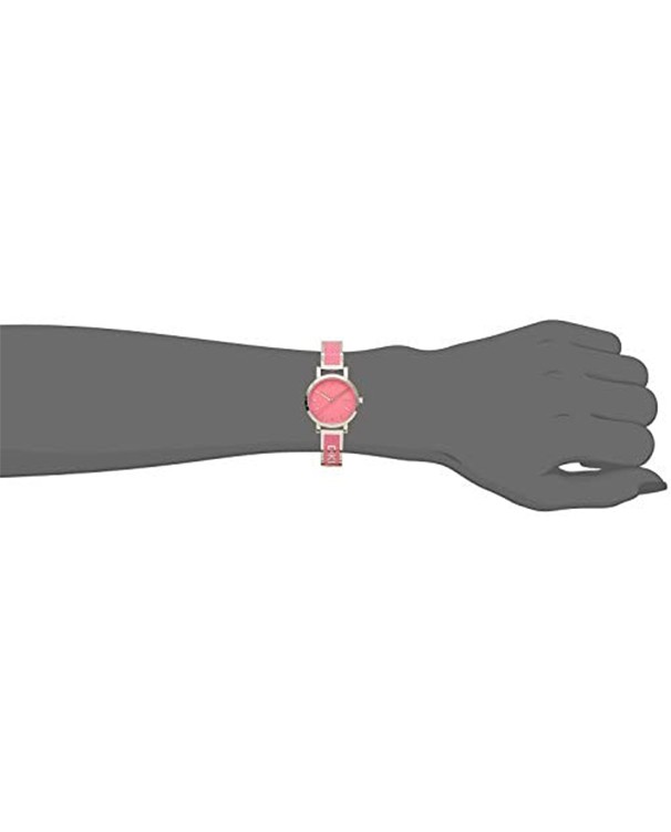 DKNY Soho Pink Dial With Stainless Steel Bracelet Women's Watch NY2360