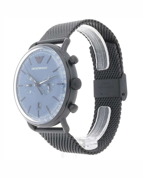 Emporio Armani Chronograph Blue Dial Men's Watch