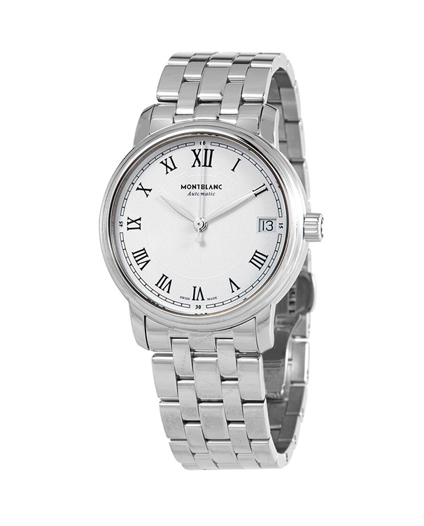 Montblanc Tradition with White Dial Men's Watch