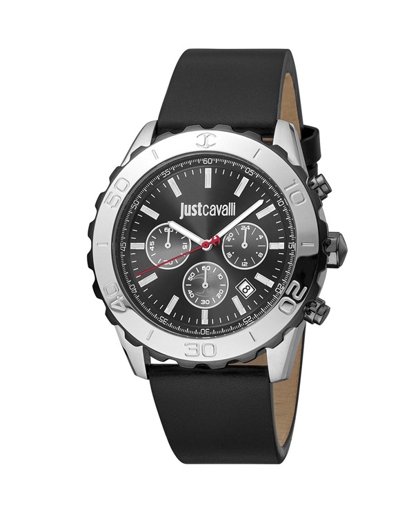 Just Cavalli Chronograph Quartz Black Dial Men's Watch