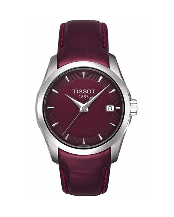 TISSOT - Couturier Burgundy T035.210.16.371.00