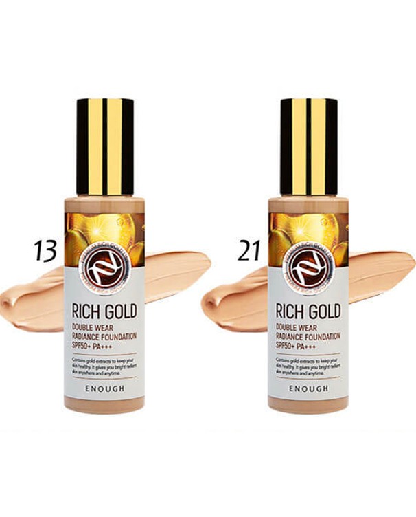 Rich Gold Double Wear Radiance Foundation SPF 50 #21