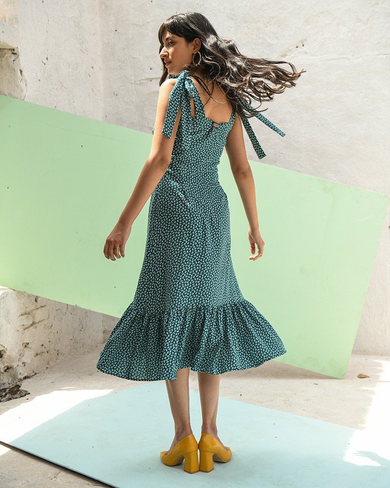 HAZEL - Tie Up Tier Midi