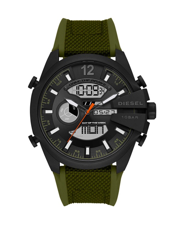 Diesel Mega Chief Analogue with Digital Chronograph Men's Watch