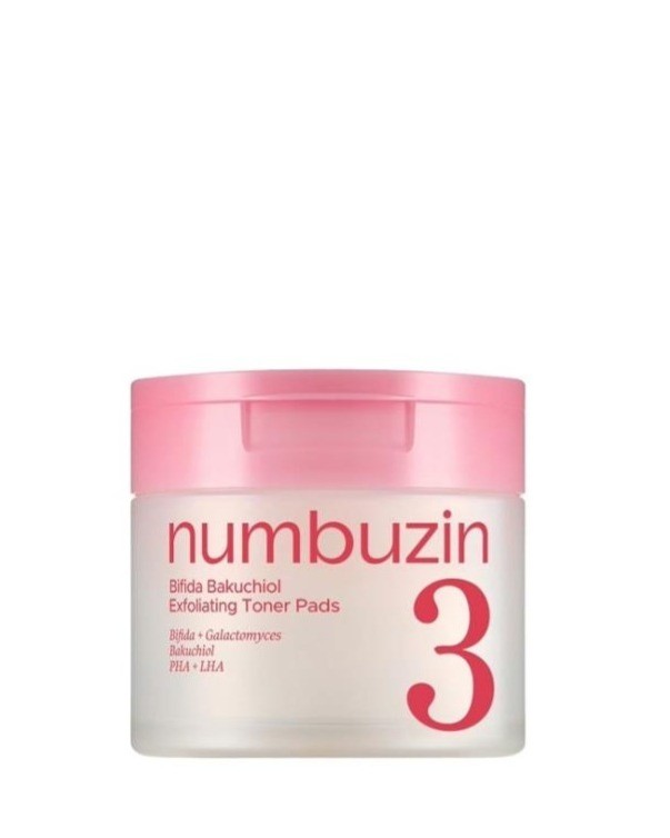 No.3 Bifida Bakuchiol Exfoliating Toner Pads (70ea)