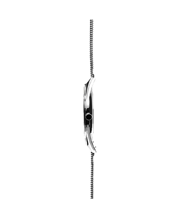 Bering Ultra Slim with Silver Dial and Stainless Steel Band Unisex Watch