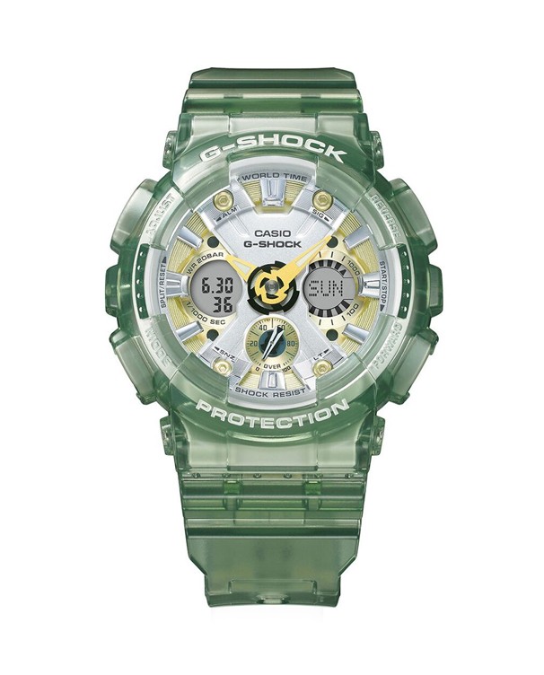 Green g shock watches clearance for sale