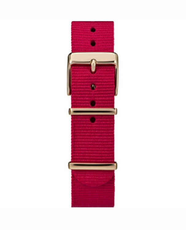 Timex Weekender with White Dial lLady's Watch