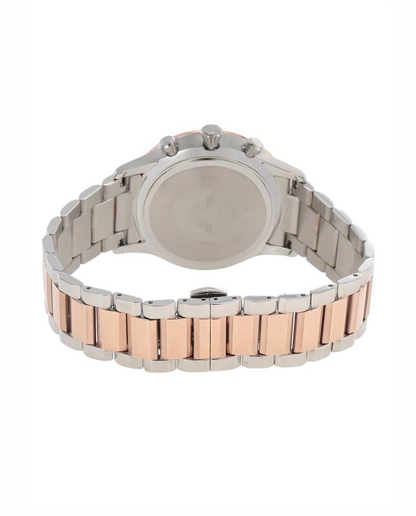EMPORIO ARMANI GIANNI T-BAR with Rose Gold Bracelet Women's Watch