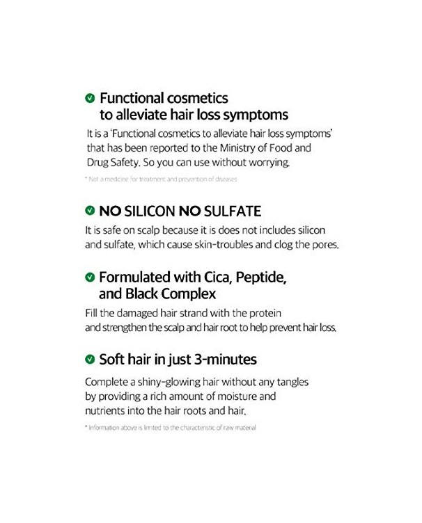CICA PEPTIDE ANTI HAIR LOSS DERMA SCALP TREATMENT