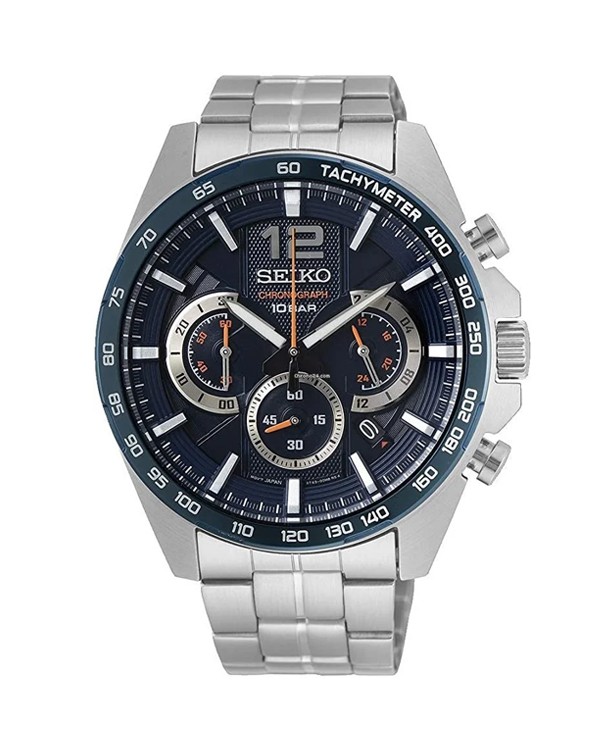 Seiko Men's Chronograph Watch Model SSB345P1 Arktastic