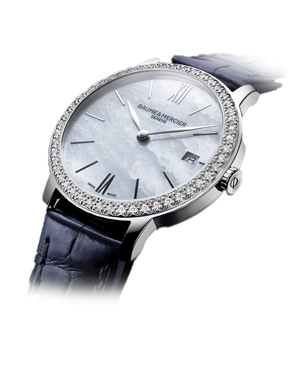 Baume& Mercier Classima Round White Dial Analog Watch model M0A10544