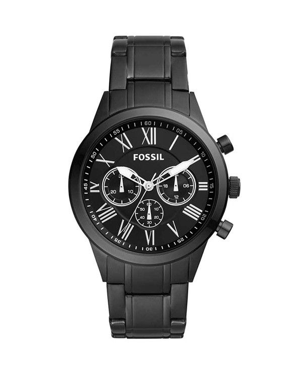 Flynn chronograph black 2025 stainless steel watch