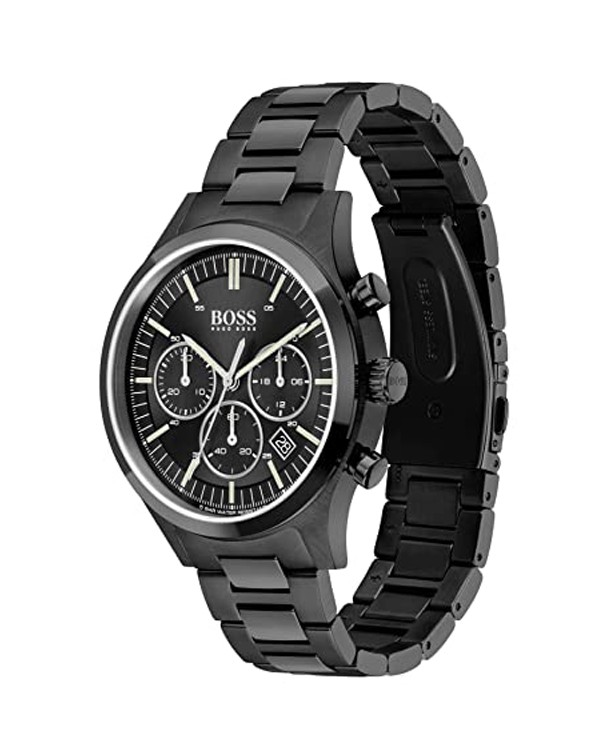 Fossil Flynn All Black Stainless Steel Men s Watch Arktastic