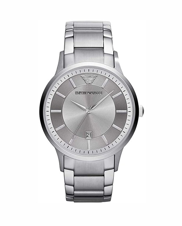 EMPORIO ARMANI RENATO with Grey Dial Men's Watch