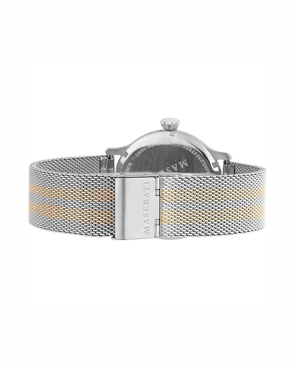 Maserati Epoca with Silver Dial Men's Watch