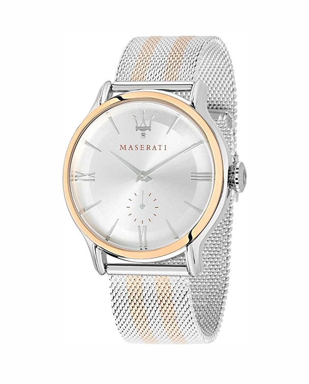 Maserati Epoca with Silver Dial Men's Watch