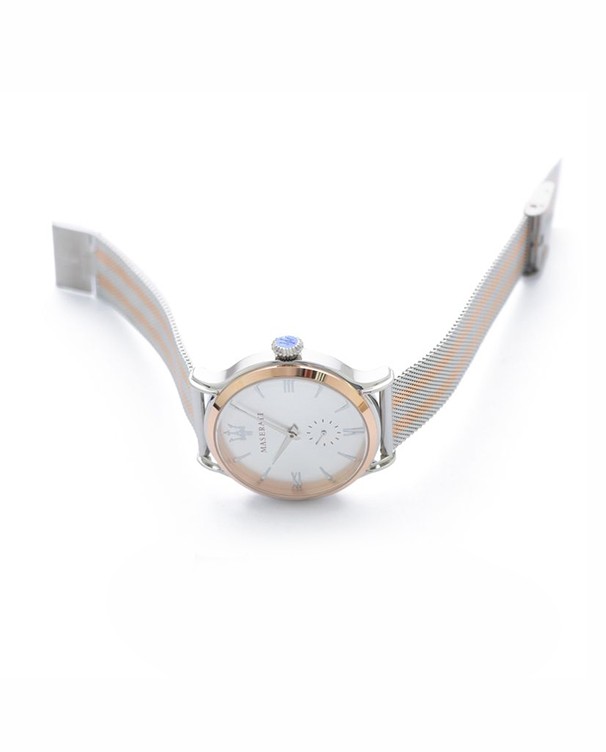 Maserati Epoca with Silver Dial Men's Watch