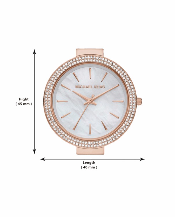 Michael Kors Taryn with Stainless Steel Gold Women's Watch