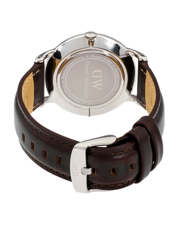 Daniel Wellington Dapper Bristol Quartz Movement White Dial Men's Watch 1123DW