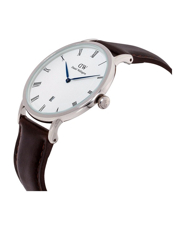 Daniel Wellington Dapper Bristol Quartz Movement White Dial Men's Watch 1123DW