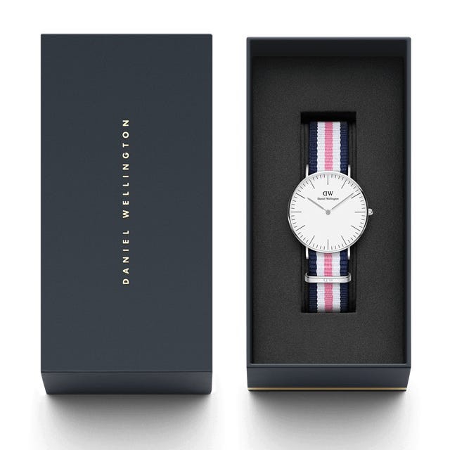 Daniel Wellington Classic Southampton White Dial Tri-Color Ladies Watch 0605DW