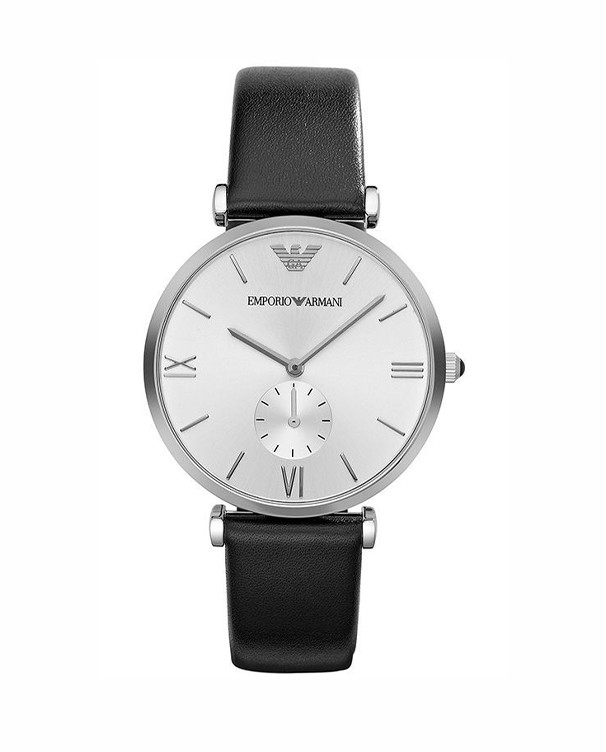 Emporio Armani Retro Black Strap Men's Watch Model AR1674
