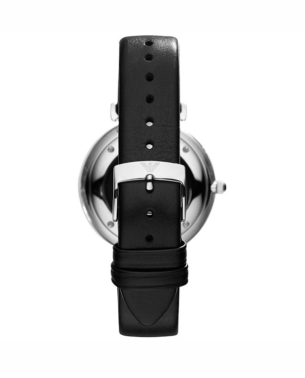 Emporio Armani Retro Black Strap Men's Watch Model AR1674