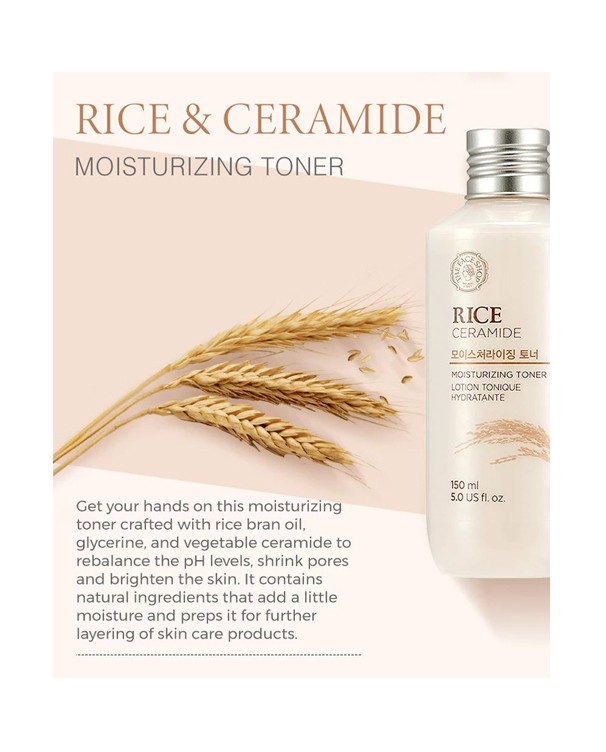 Rice Ceramide Moisturizing Toner 150ml