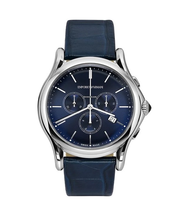 Emporio Armani Men Chronograph Blue Watch Model ARS4010 