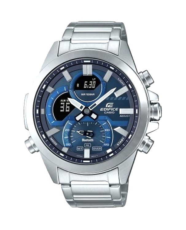 Casio edifice men's chronograph silver bracelet watch new arrivals