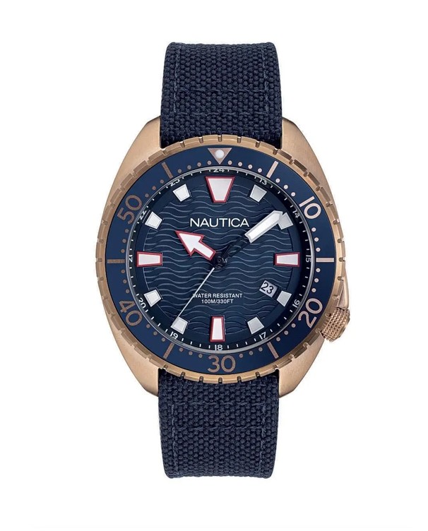 NAUTICA HAMMOCK with Blue Nylon Strap Men's Watch