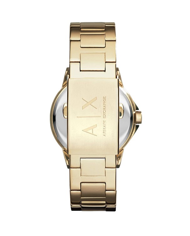 Armani Exchange Lady Banks with Gold Stainless Steel Bracelet Women's Watch