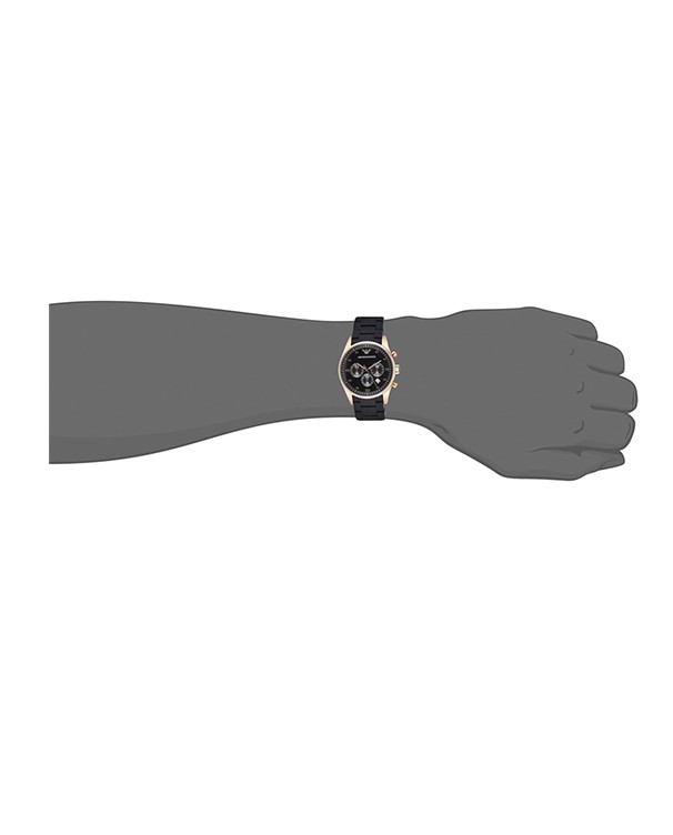 Emporio Armani Sportivo Black Chronograph Men's Watch Ar5905