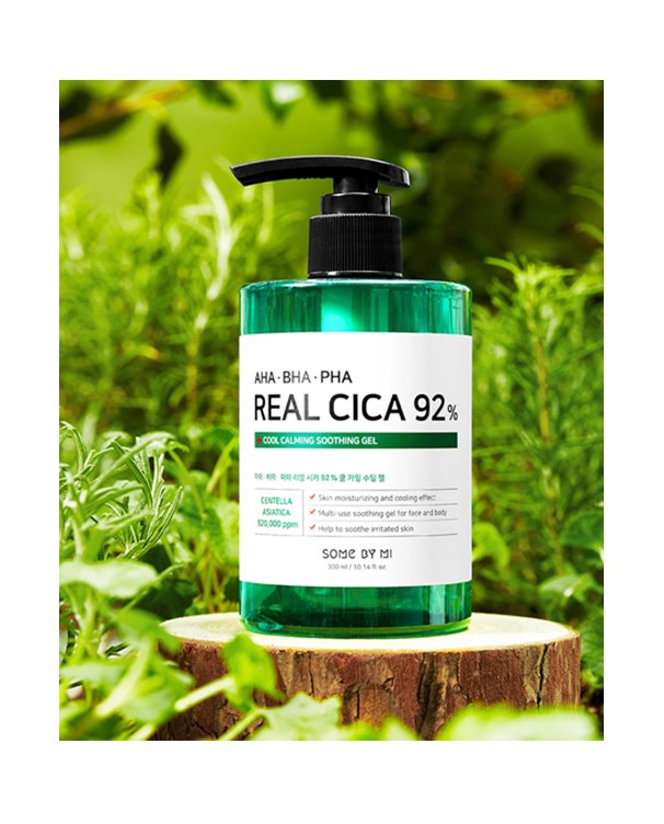 AHA BHA PHA REAL CICA 92% COOL CALMING SOOTHING GEL 300ML